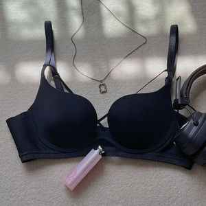 Comfortable Black Support Bra